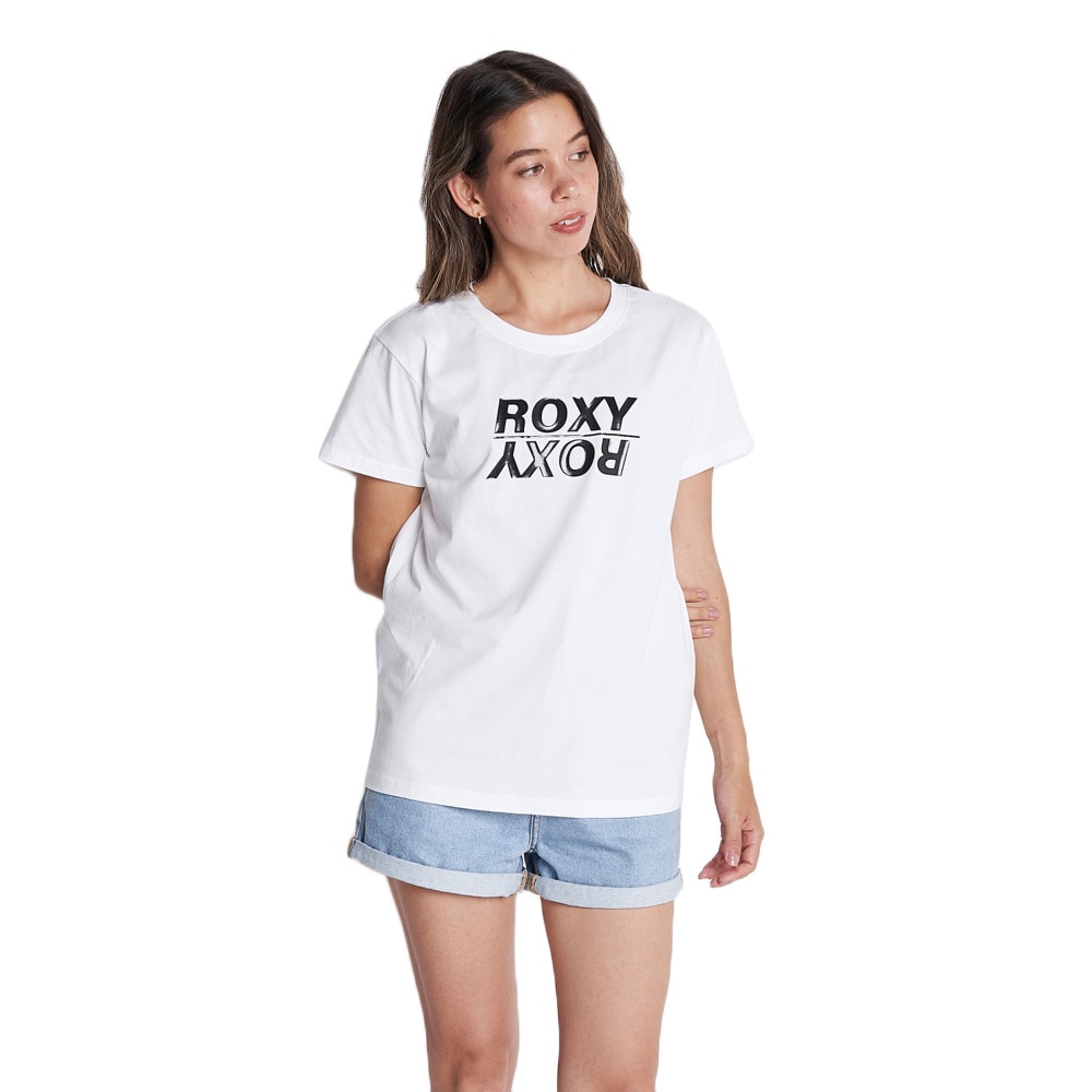 ロキシー（ROXY）（レディース）SCALE ツヤプリント Tシャツ