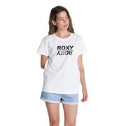ロキシー（ROXY）（レディース）SCALE ツヤプリント Tシャツ 22SPRST221111WHT