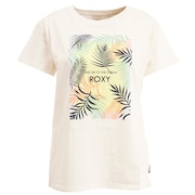 ロキシー（ROXY）（レディース）COLOR LEAF 半袖Tシャツ 22SPRST221625YNAT