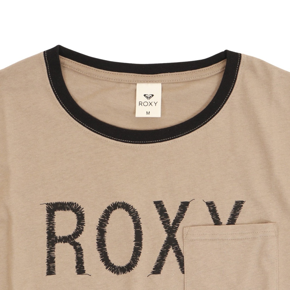ロキシー（ROXY）（レディース）ポケット付き 半袖Tシャツ 22SPRST221630YMOC