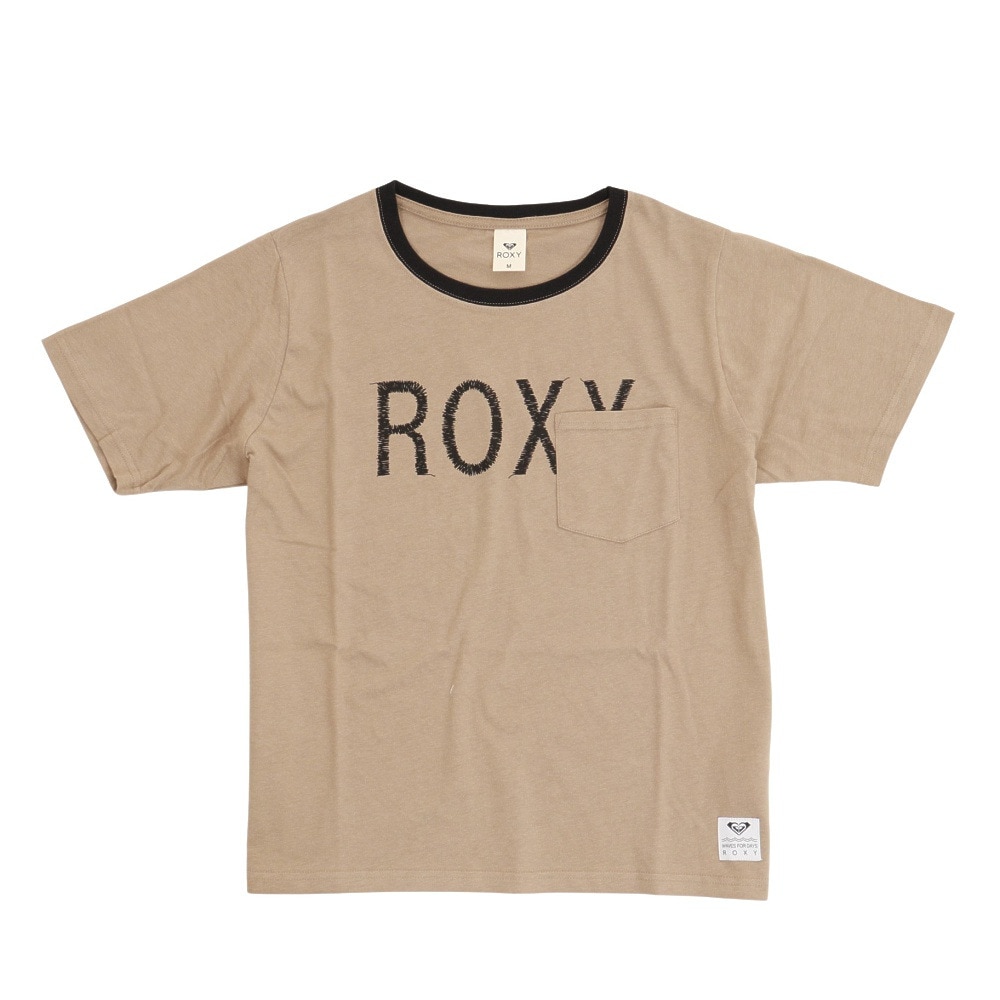 ロキシー（ROXY）（レディース）ポケット付き 半袖Tシャツ 22SPRST221630YMOC