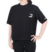 スライド（SLYDE）（レディース）PRINT 半袖Tシャツ 22SSSLYL016-BLK2