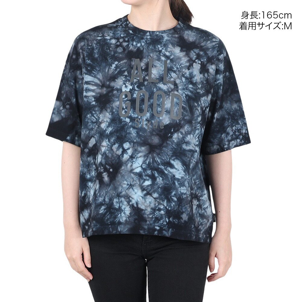 SLYDE（SLYDE）（レディース）ALLGOOD TIEDYE 半袖Tシャツ SLYL019-GRY
