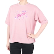 スライド（SLYDE）（レディース）SPLASH 半袖Tシャツ 22SSSLYL027-PNK