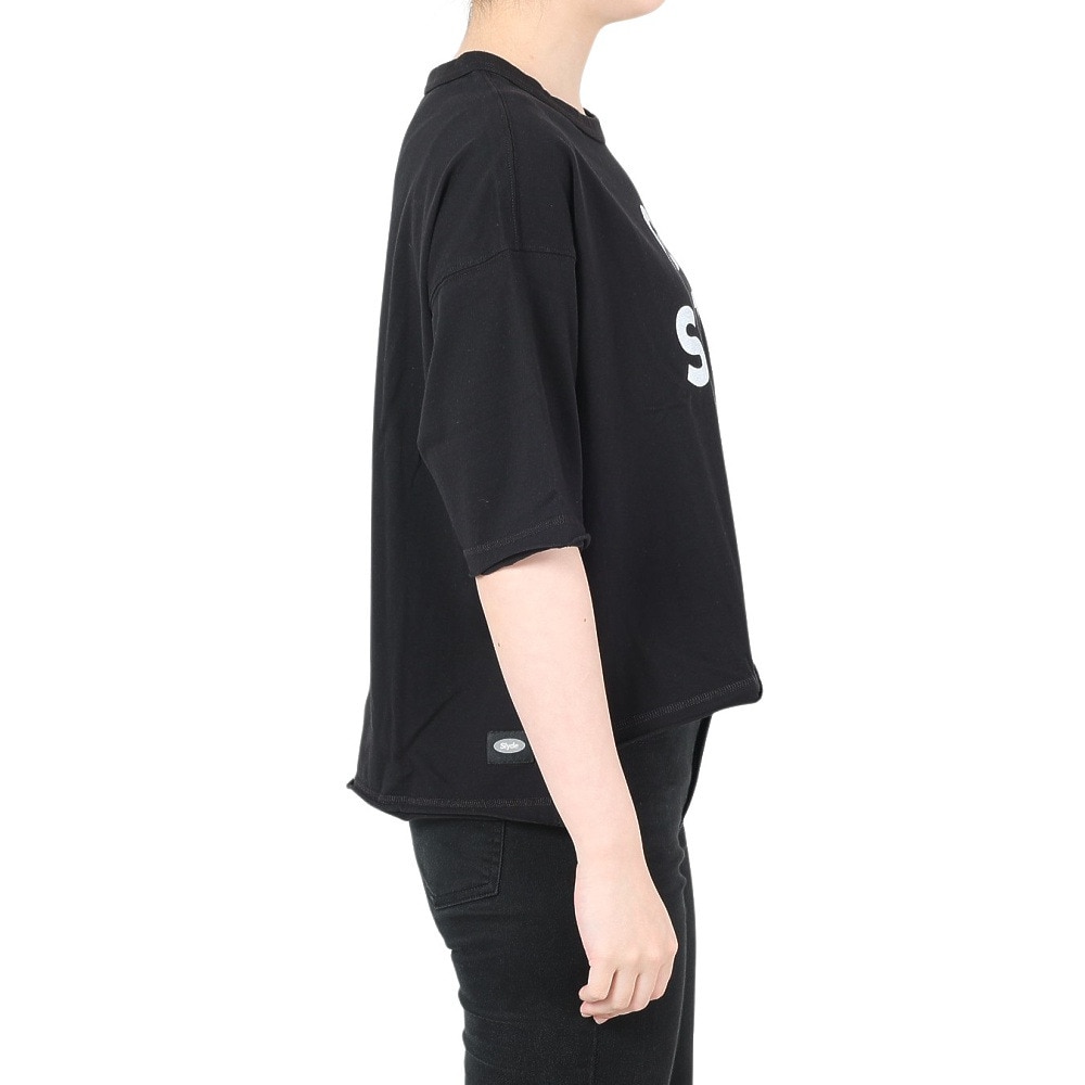 スライド（SLYDE）（レディース）GO半袖Tシャツ SLYL029-BLK2