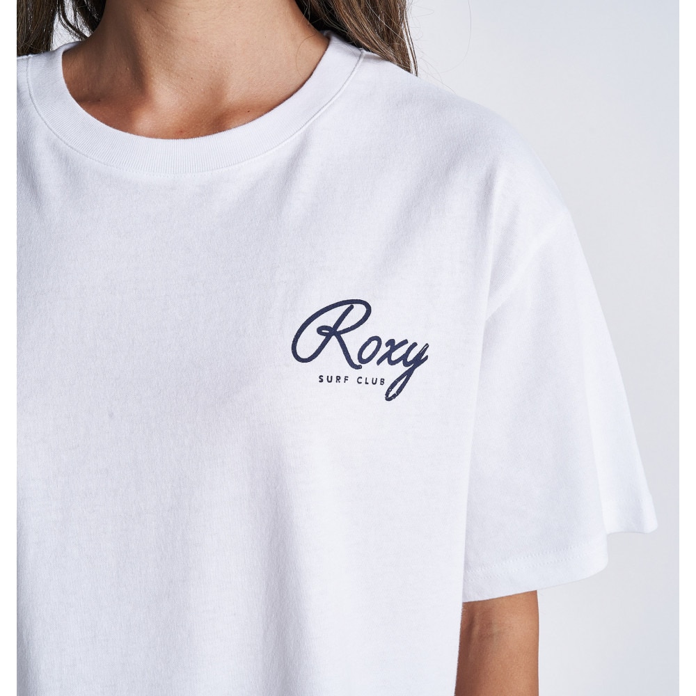 ロキシー（ROXY）（レディース）SURF CLUB バックプリントTシャツ 22SURDK222036WHT