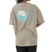 オーシャンパシフィック（Ocean Pacific）（レディース）半袖Tシャツ レディース バックロゴ発泡プリント UVカット 523504BEG
