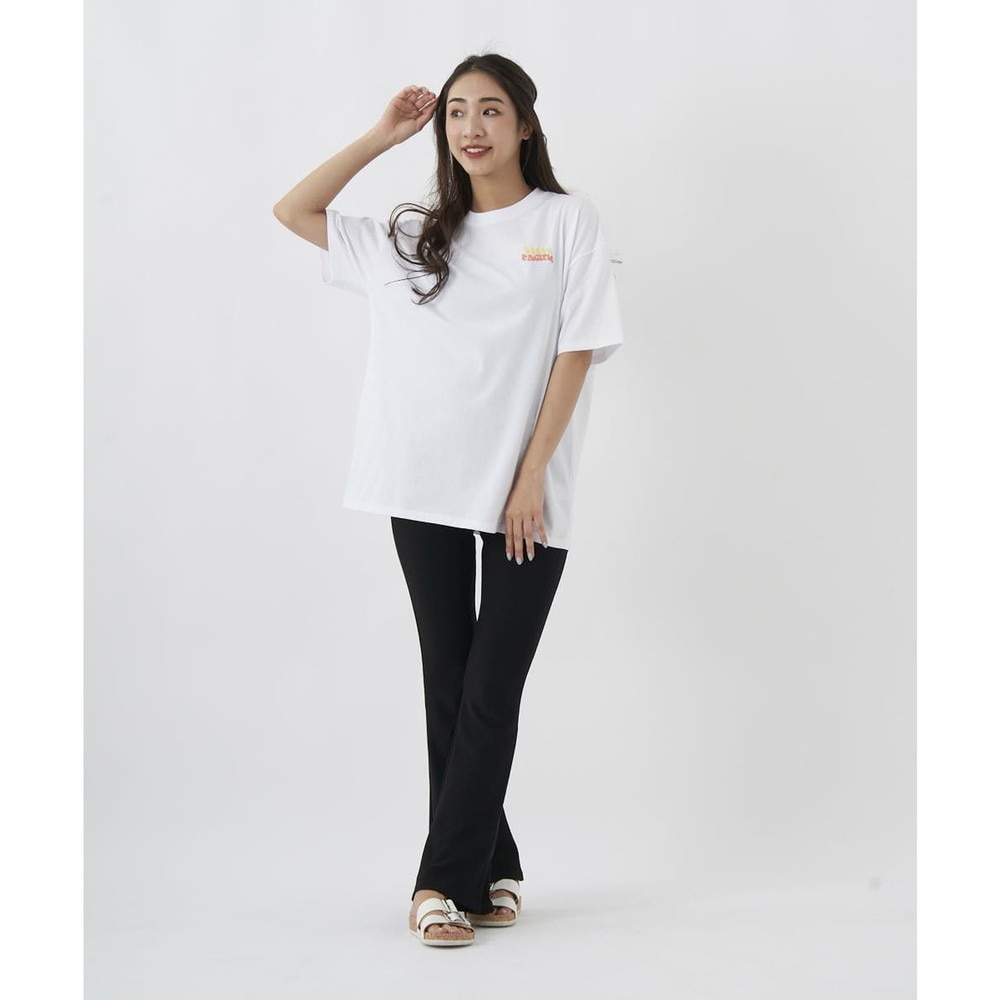 オーシャンパシフィック（Ocean Pacific）（レディース）半袖Tシャツ レディース バックロゴ発泡プリント UVカット 523504WHT