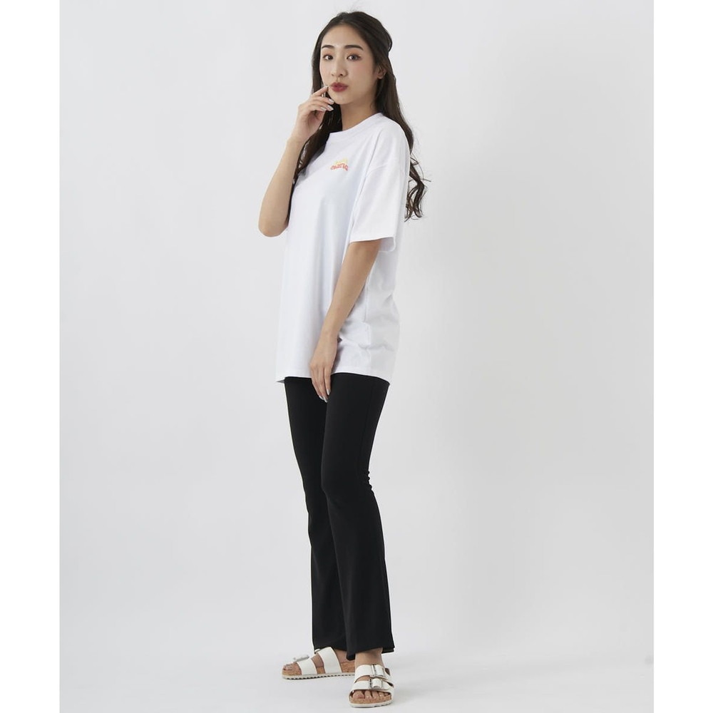 オーシャンパシフィック（Ocean Pacific）（レディース）半袖Tシャツ レディース バックロゴ発泡プリント UVカット 523504WHT