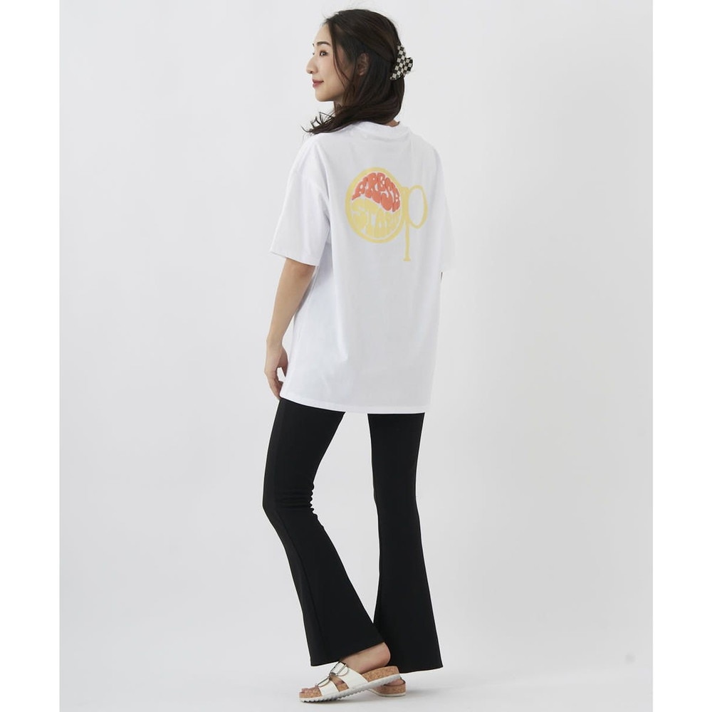オーシャンパシフィック（Ocean Pacific）（レディース）半袖Tシャツ レディース バックロゴ発泡プリント UVカット 523504WHT