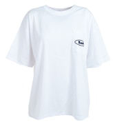 ラスティ（RUSTY）（レディース）胸ポケット バックプリントTシャツ スマイル 923501WNV