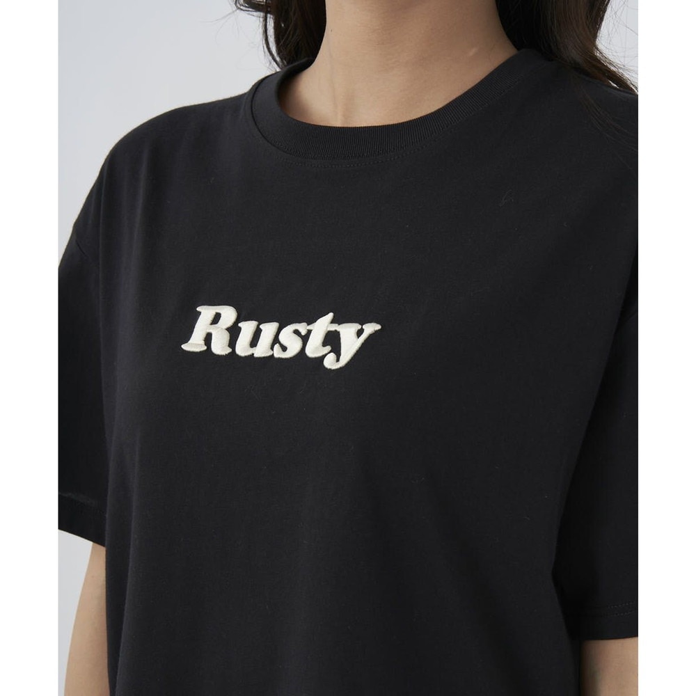 ラスティ（RUSTY）（レディース）半袖Tシャツ レディース 吸汗速乾 UVカット 923502BLK