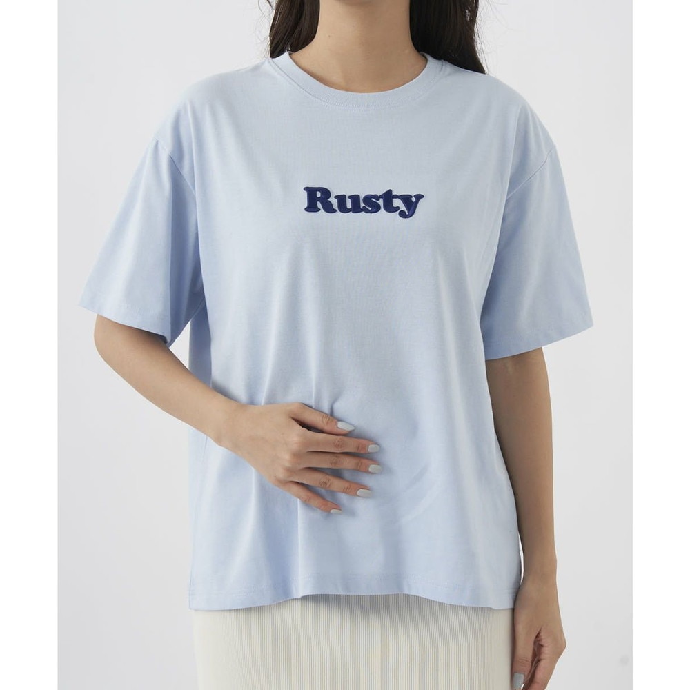 ラスティ（RUSTY）（レディース）半袖Tシャツ レディース 吸汗速乾 UVカット 923502BLU