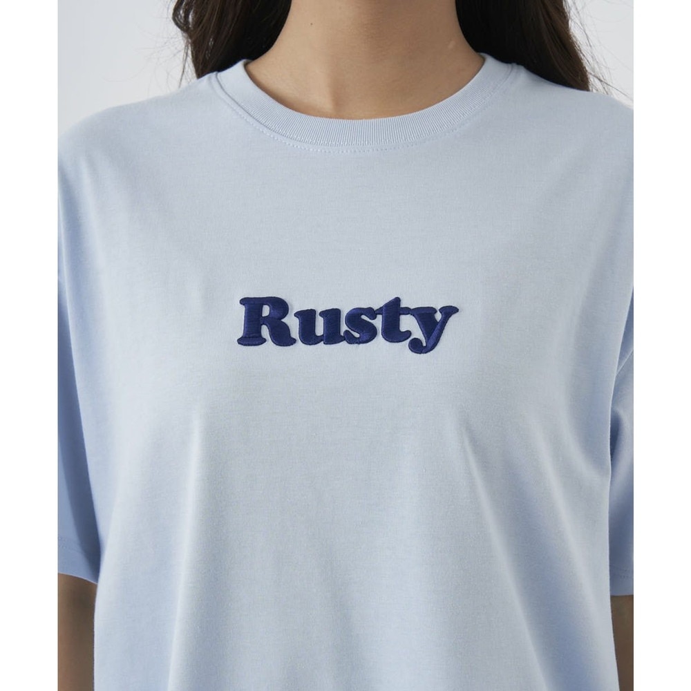 ラスティ（RUSTY）（レディース）半袖Tシャツ レディース 吸汗速乾 UVカット 923502BLU