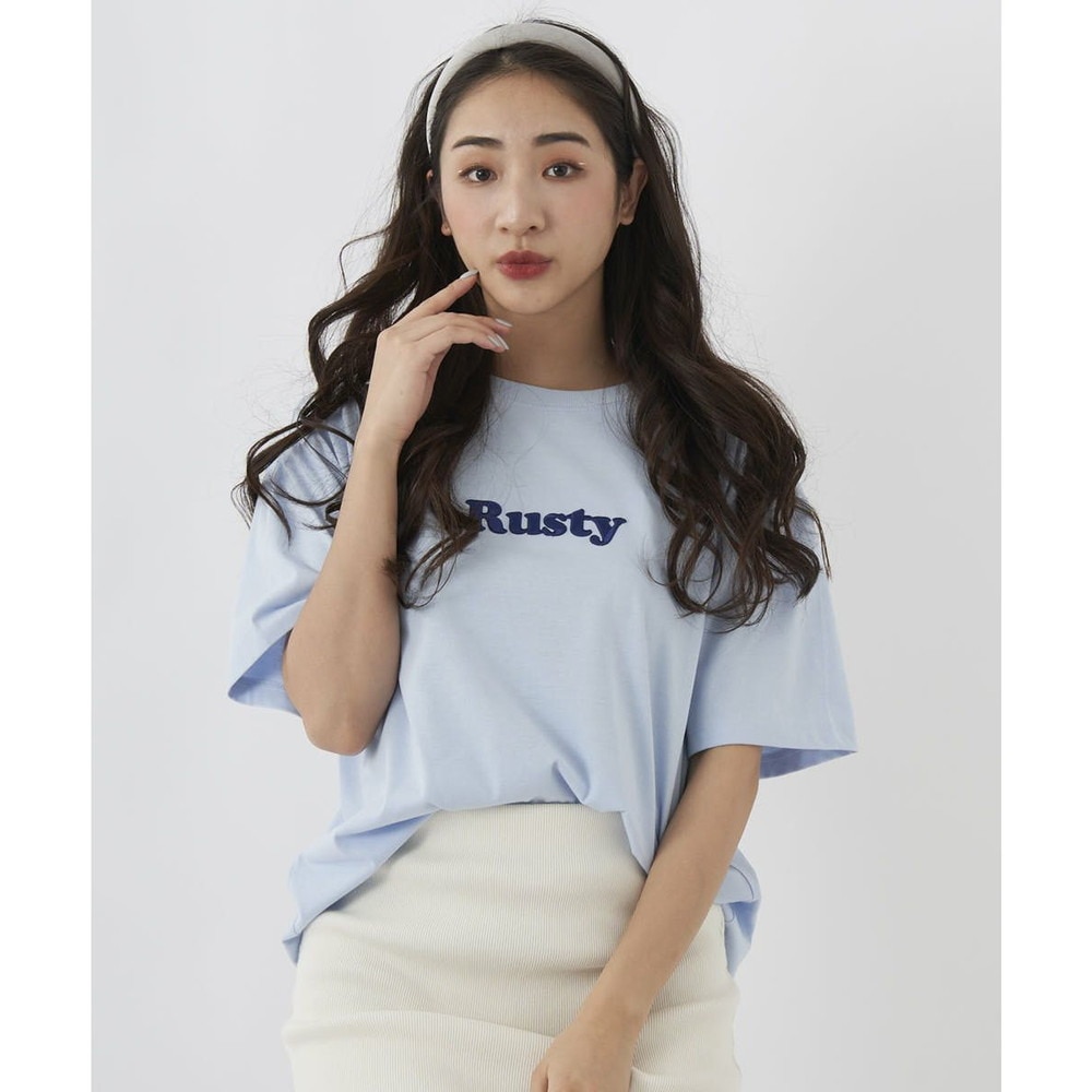 ラスティ（RUSTY）（レディース）半袖Tシャツ レディース 吸汗速乾 UVカット 923502BLU