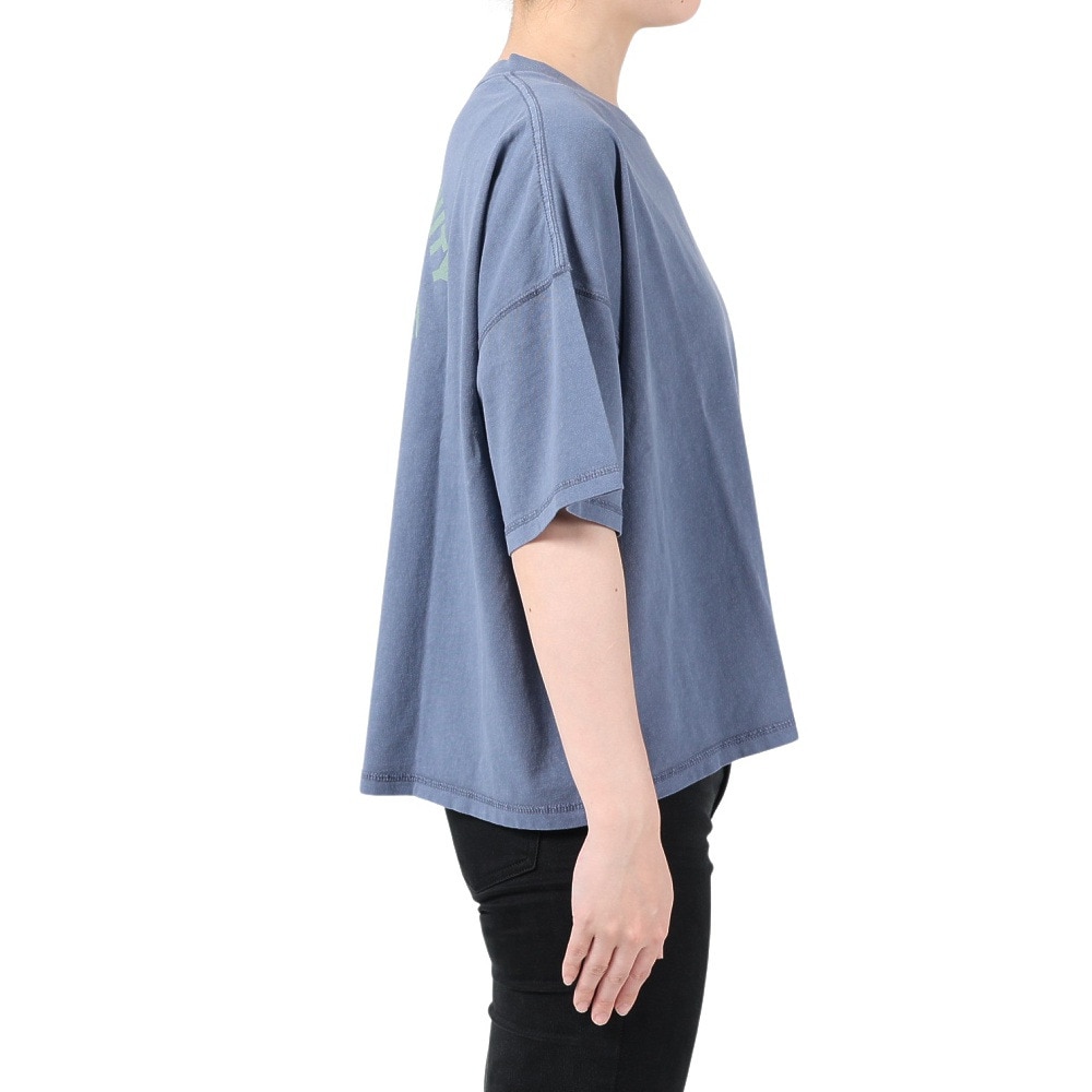 ロキシー（ROXY）（レディース）半袖 Tシャツ レディース SUNSHINE&UNITY バックプリント 23SPRST231096NVY