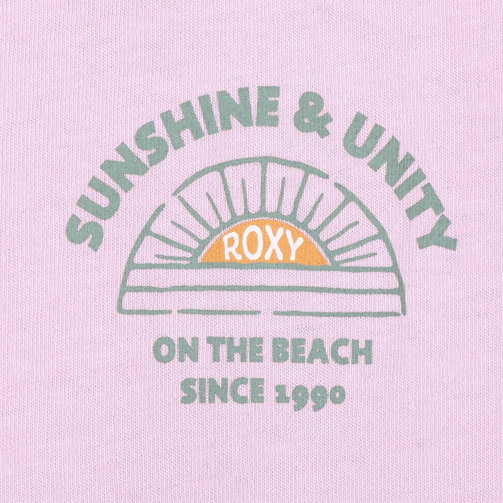 ロキシー（ROXY）（レディース）半袖 Tシャツ レディース SUNSHINE&UNITY バックプリント23SPRST231096PNK