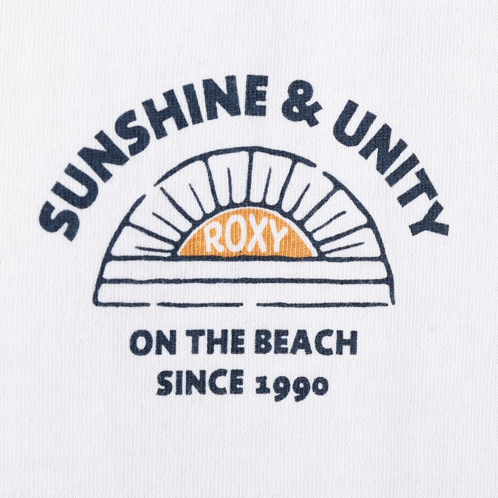 ロキシー（ROXY）（レディース）半袖 Tシャツ レディース SUNSHINE&UNITY バックプリント 23SPRST231096WHT
