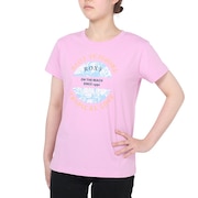 (レディース)Tシャツ レディースTROPICAL LOVE 23SPRST231104PNK