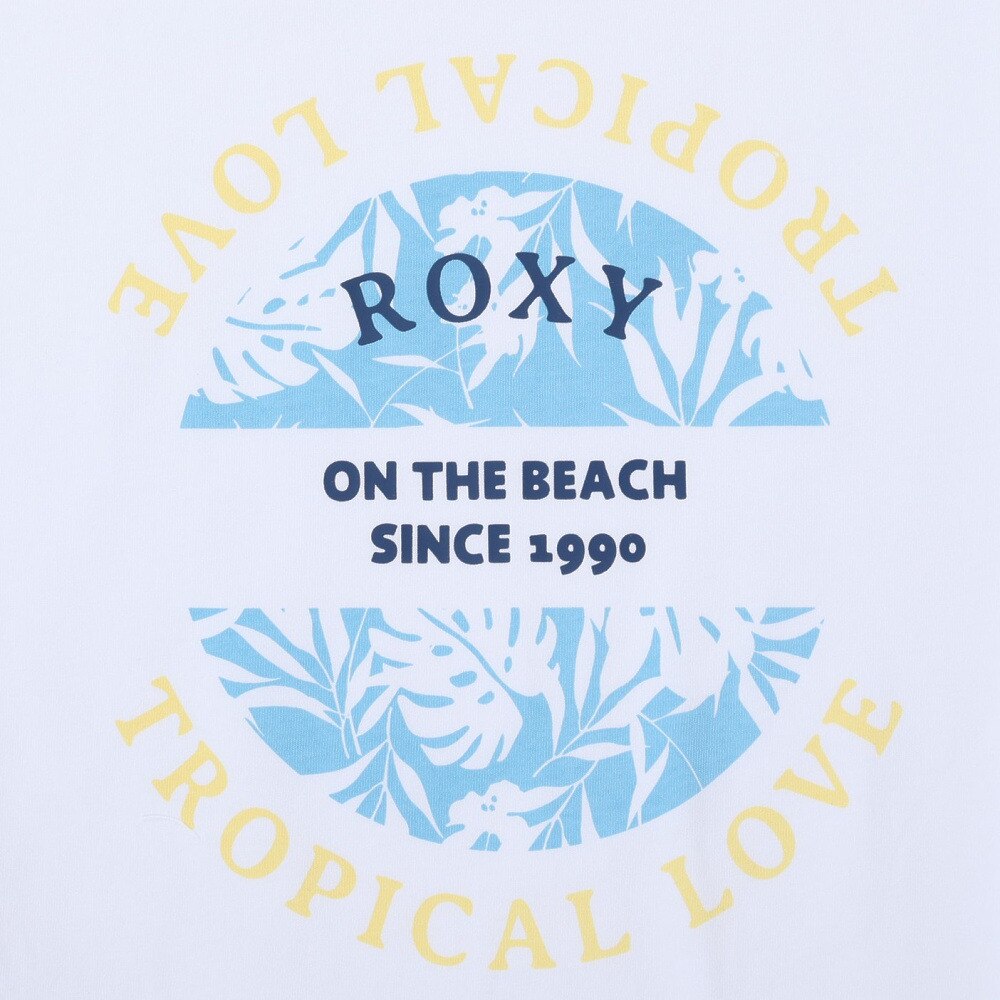 ロキシー（ROXY）（レディース）Tシャツ レディース TROPICAL LOVE 23SPRST231104WHT
