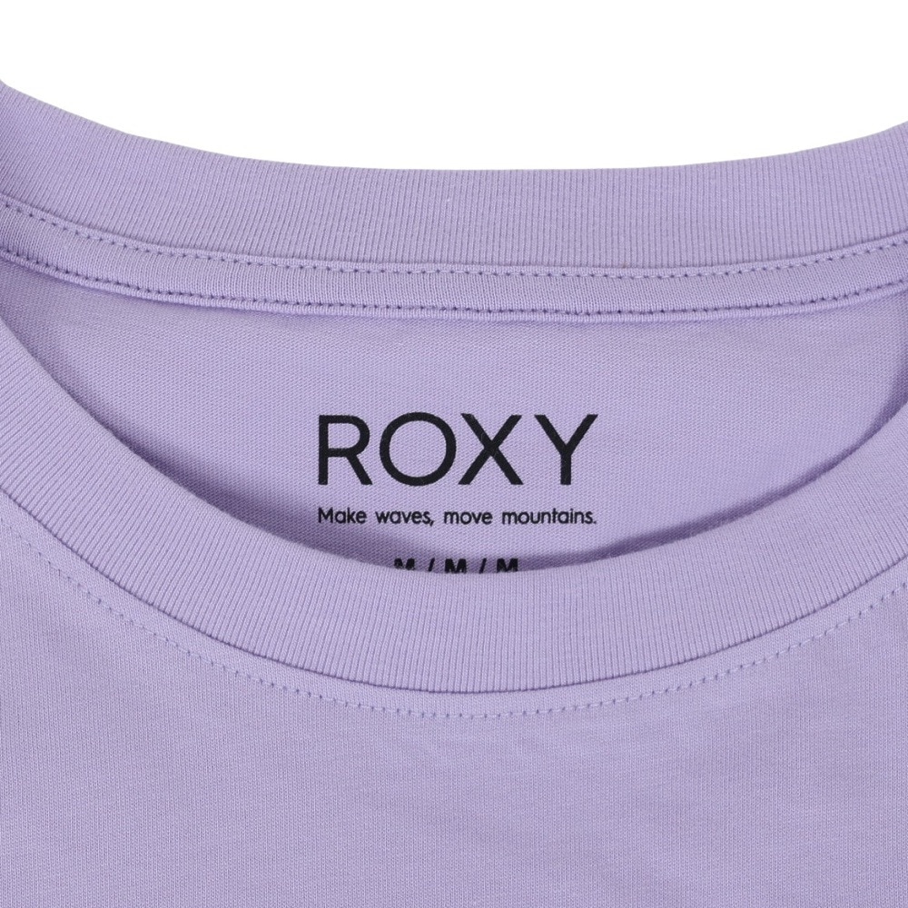 ロキシー（ROXY）（レディース）Tシャツ レディース MOONLIGHT 刺繍 23SPRST231107LAV