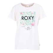 ロキシー（ROXY）（レディース）半袖Tシャツ レディース ボックス ボタニカル 23SPRST231612YNAT