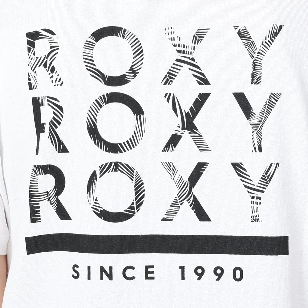 ロキシー（ROXY）（レディース）半袖Tシャツ レディース リーフ 23SPRST231613YWHT