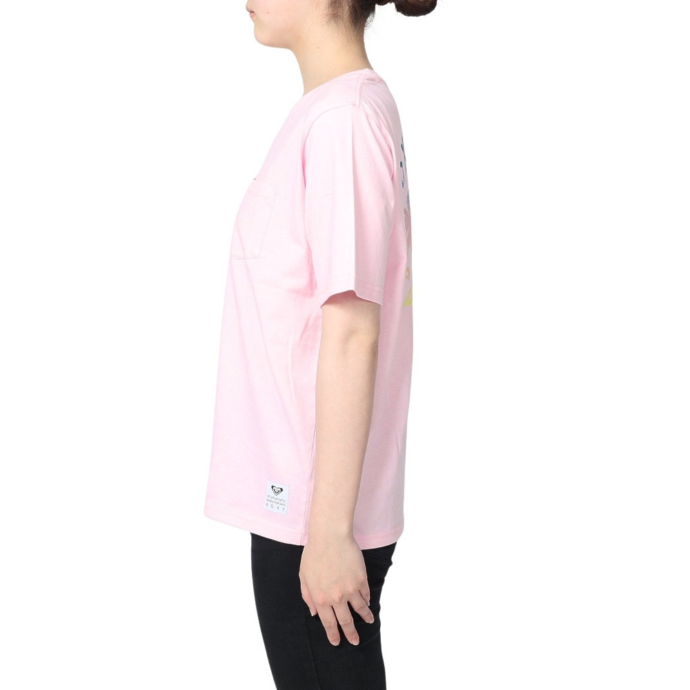 ロキシー（ROXY）（レディース）半袖Tシャツ レディース カリフォルニア1990 23SPRST231617YLPK