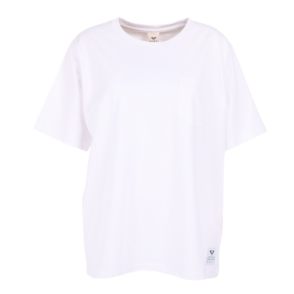ロキシー（ROXY）（レディース）半袖Tシャツ レディース カリフォルニア1990  23SPRST231617YWHT