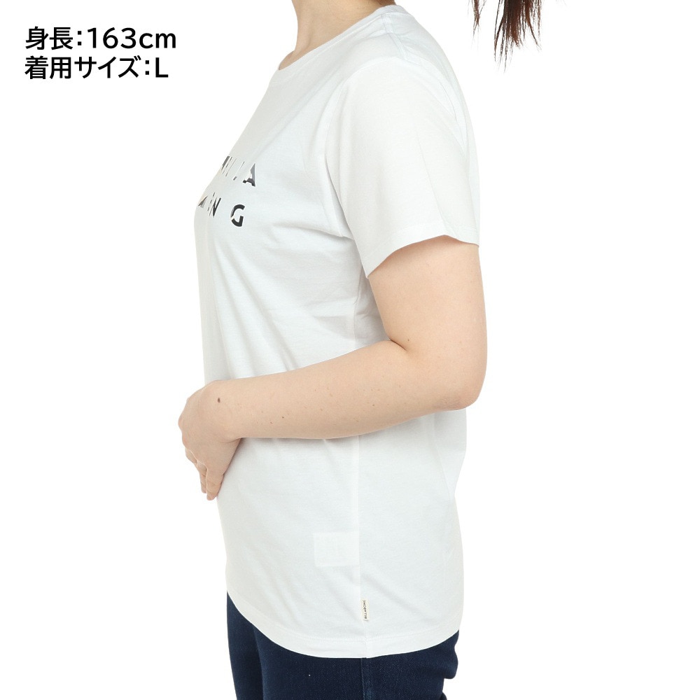 ビラボン（BILLABONG）（レディース）Tシャツ レディース ベーシックロゴ  BD013200 BPB