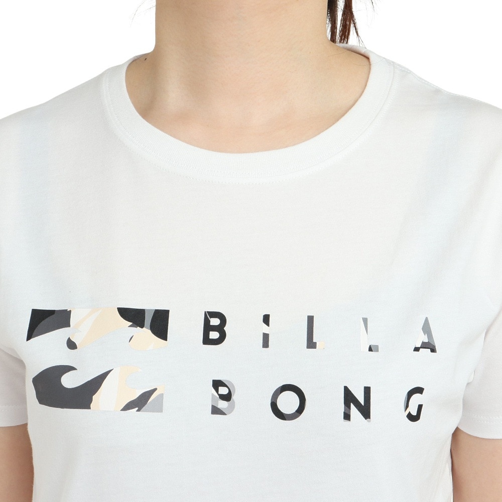 ビラボン（BILLABONG）（レディース）Tシャツ レディース ベーシックロゴ  BD013200 BPB