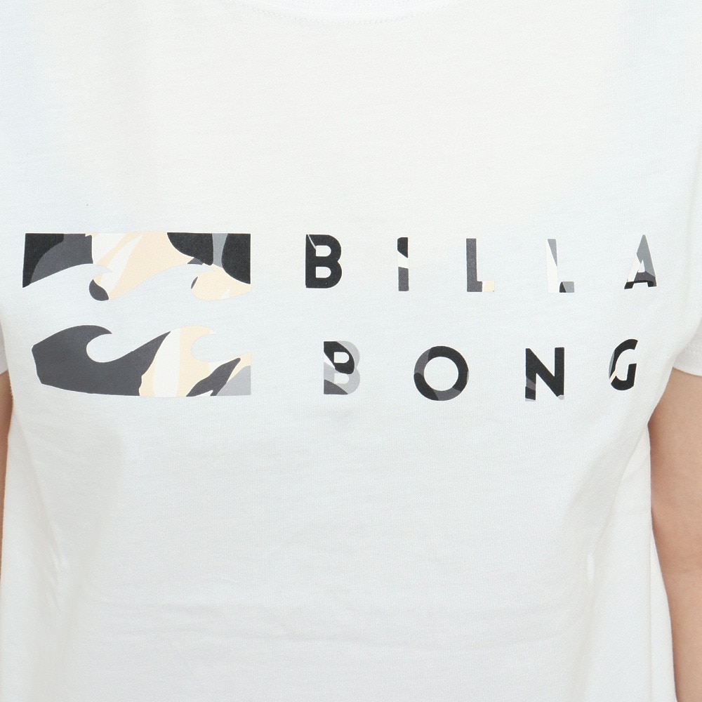 ビラボン（BILLABONG）（レディース）Tシャツ レディース ベーシックロゴ  BD013200 BPB