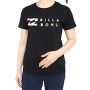 ビラボン（BILLABONG）（レディース）Tシャツ レディース ベーシックロゴ BD013200 MUL