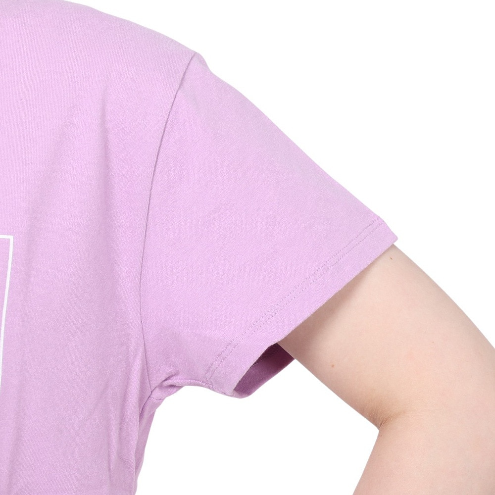 ビラボン（BILLABONG）（レディース）LARGE SQUARE PATTEN LOGO Tシャツ BD013201 PGR0