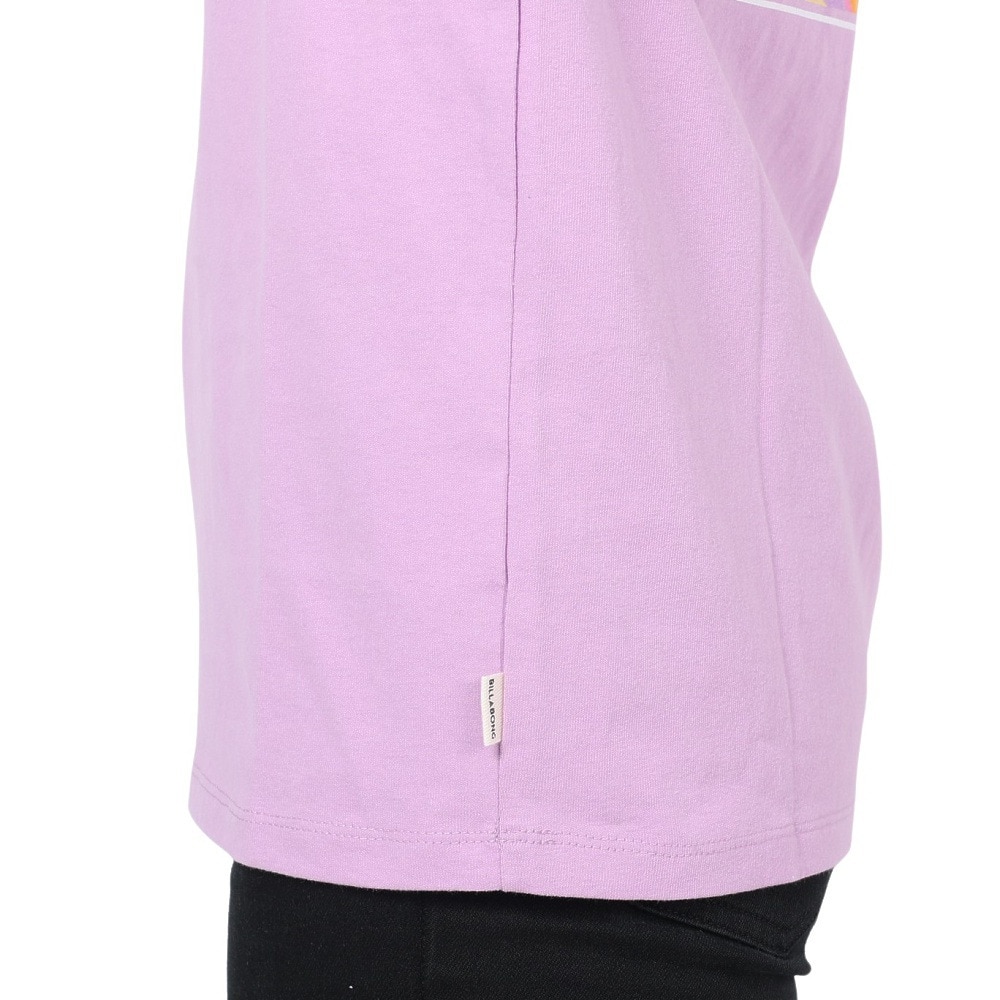 ビラボン（BILLABONG）（レディース）LARGE SQUARE PATTEN LOGO Tシャツ BD013201 PGR0