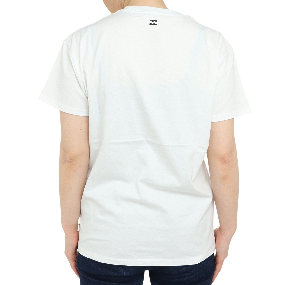 ビラボン（BILLABONG）（レディース）Tシャツ レディース パターン ロゴポケット BD013203 WHT