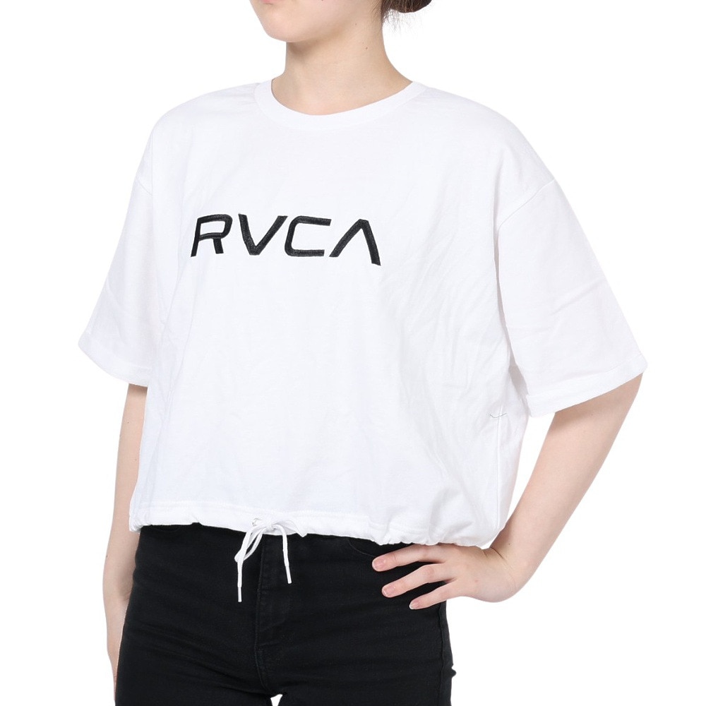 ルーカ（RVCA）（レディース）半袖 Tシャツ レディース ROLL IT BIG RVCA  BD043213 WHT