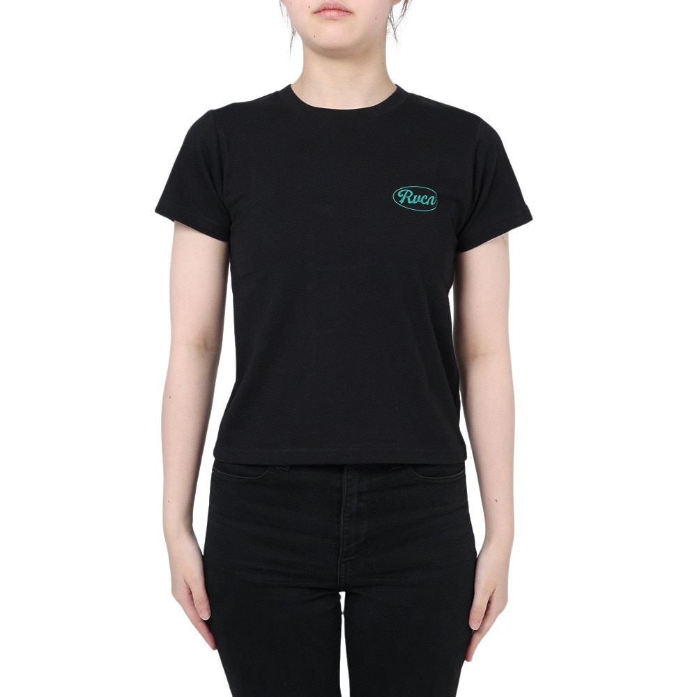 ルーカ（RVCA）（レディース）半袖 Tシャツ レディース MUDFLAPP BD043219 BLK