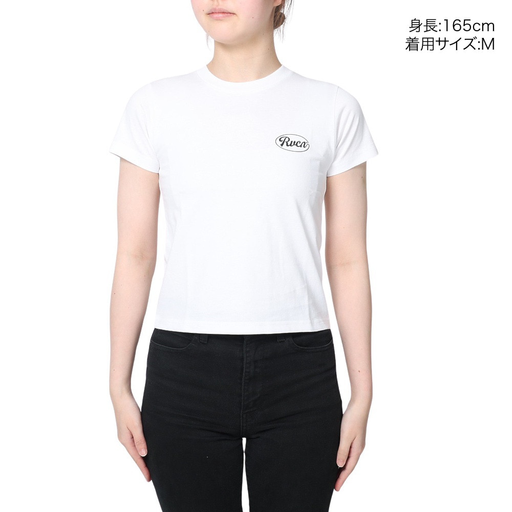 ルーカ（RVCA）（レディース）半袖 Tシャツ レディース MUDFLAPP BD043219 WHT