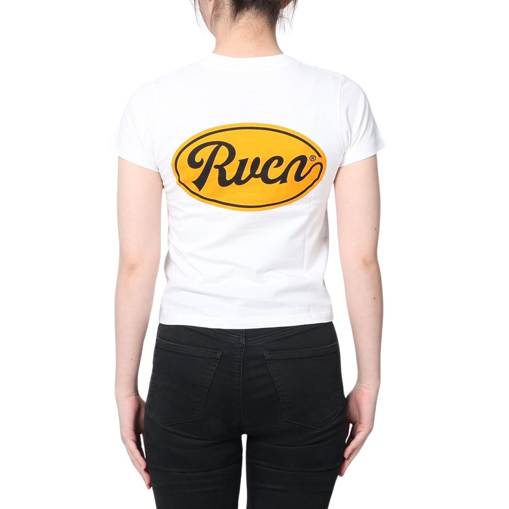 ルーカ（RVCA）（レディース）半袖 Tシャツ レディース MUDFLAPP BD043219 WHT