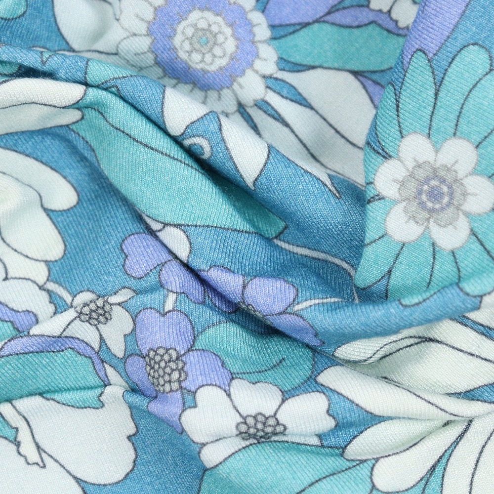 ロキシー（ROXY）（レディース）半袖シャツレディース TVINTAGE FLOWER クロップド トップ RDK232023 BLU