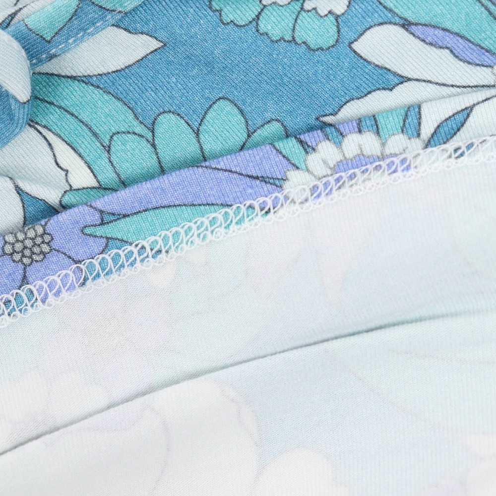 ロキシー（ROXY）（レディース）半袖シャツレディース TVINTAGE FLOWER クロップド トップ RDK232023 BLU
