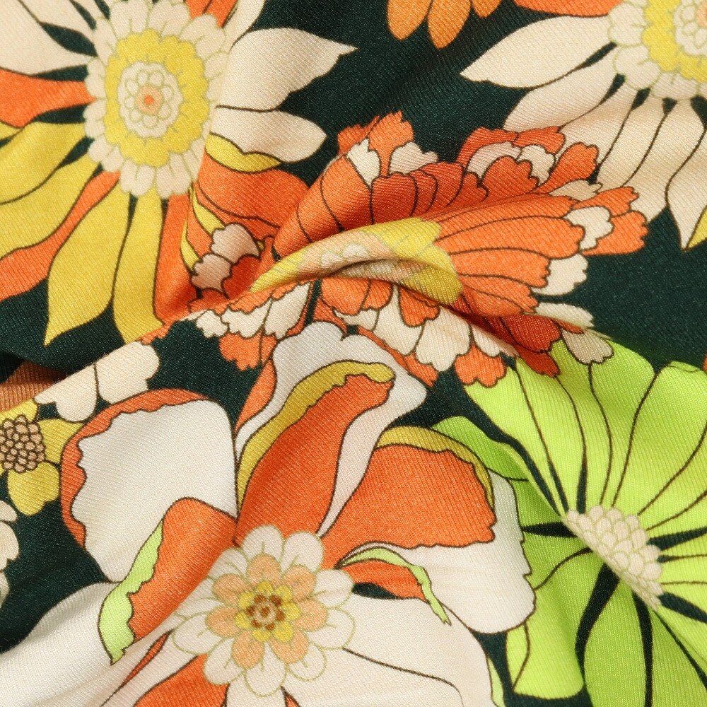 ロキシー（ROXY）（レディース）半袖シャツレディース VINTAGE FLOWER クロップド トップ RDK232023 GRN
