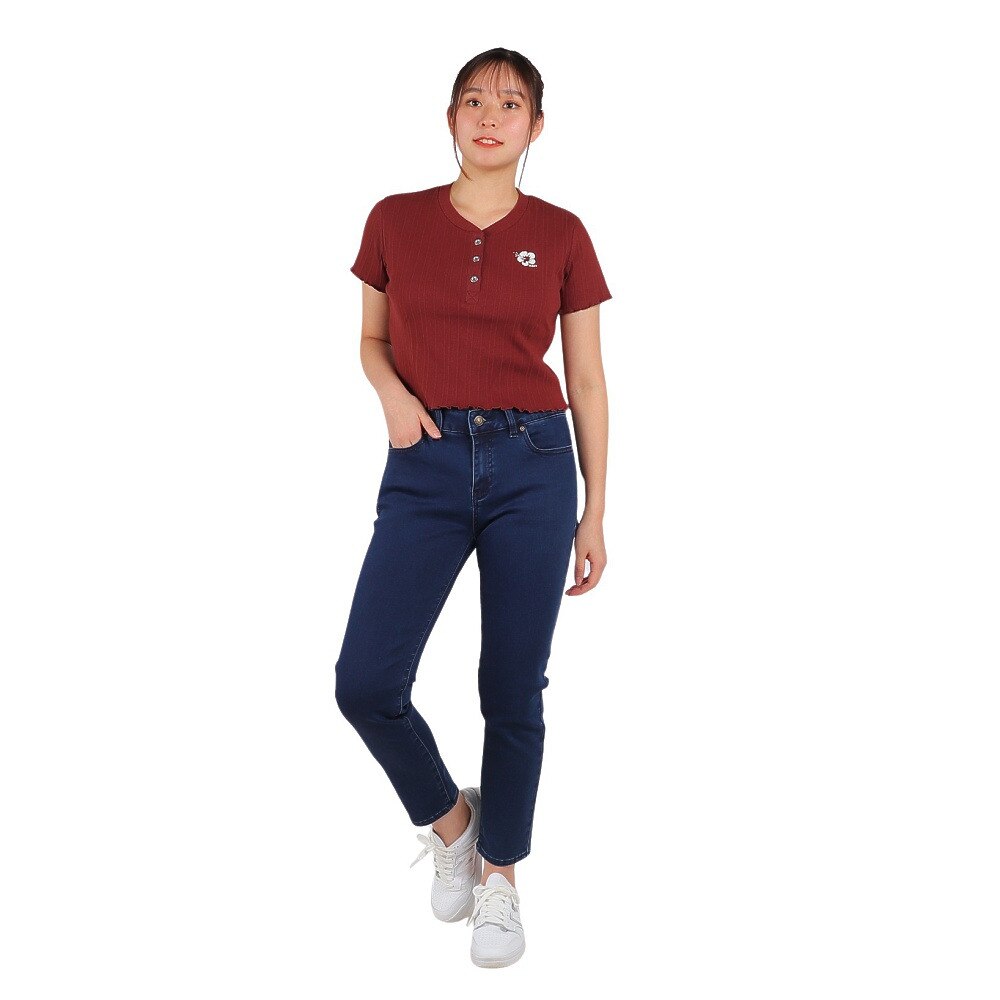 ロキシー（ROXY）（レディース）半袖Tシャツ レディース MY WAY HOME ヘンリーネックトップス RST232031 TRA