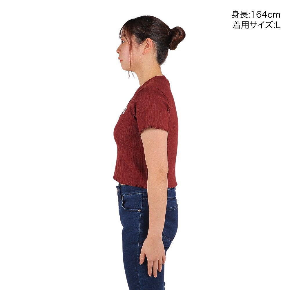 ロキシー（ROXY）（レディース）半袖Tシャツ レディース MY WAY HOME ヘンリーネックトップス RST232031 TRA