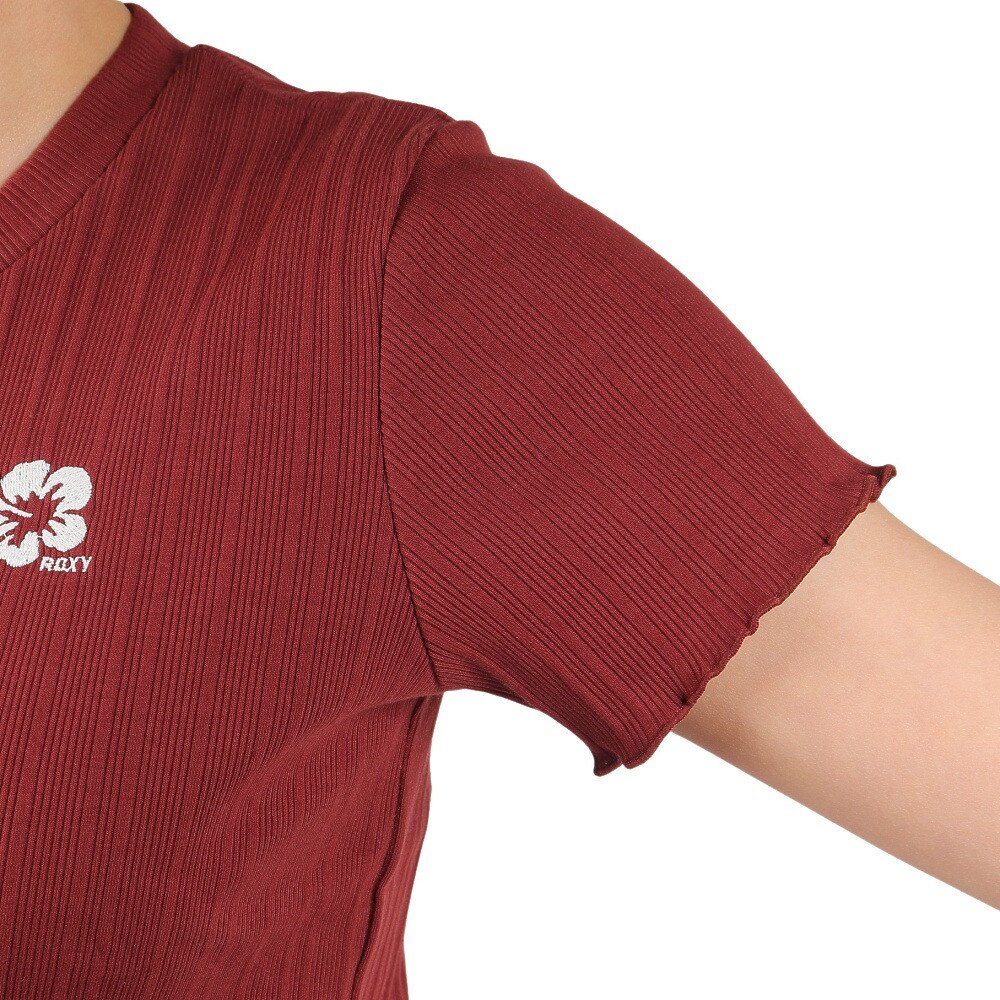 ロキシー（ROXY）（レディース）半袖Tシャツ レディース MY WAY HOME ヘンリーネックトップス RST232031 TRA