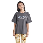 ロキシー（ROXY）（レディース）半袖Tシャツ レディース VINTAGE FLOWER LOGO RST232033 BBK