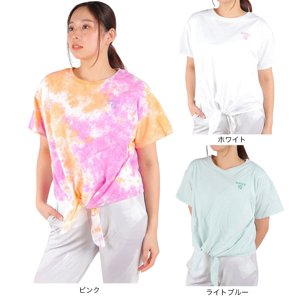 ロキシー（ROXY）（レディース）半袖Tシャツ レディース SUMMER DAYS Tシャツ RST232035 WHT
