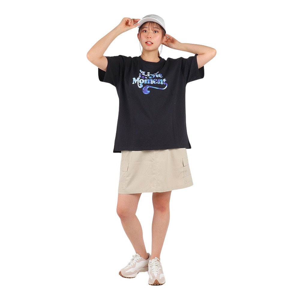 スライド（SLYDE）（レディース）半袖Tシャツ レディース TIE DYE LOGO SL2023SSL-APP002BLK