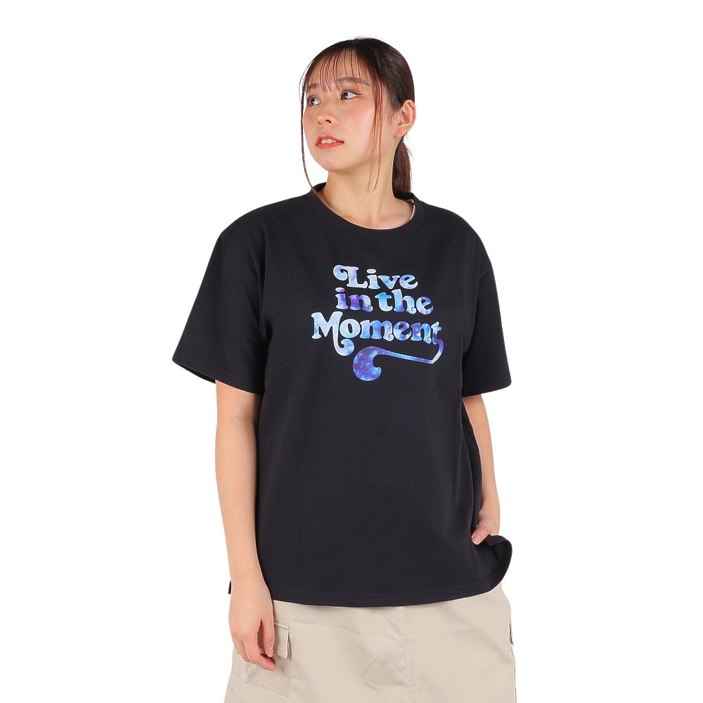 スライド（SLYDE）（レディース）半袖Tシャツ レディース TIE DYE LOGO SL2023SSL-APP002BLK